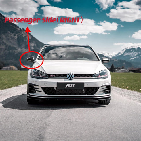 Passenger Side Mirror Glass Replacement for 2015-2021 Volkswagen VW Golf MK7, Golf Golf GTI, Golf R Golf SportWagen, Golf Alltrack, Jetta - Right ...